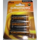 Pilhas Grundig Plus 1.5V AA